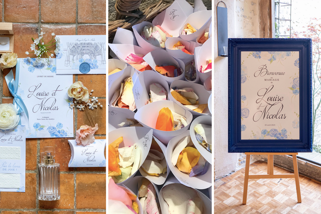Papeterie de mariage sur mesure